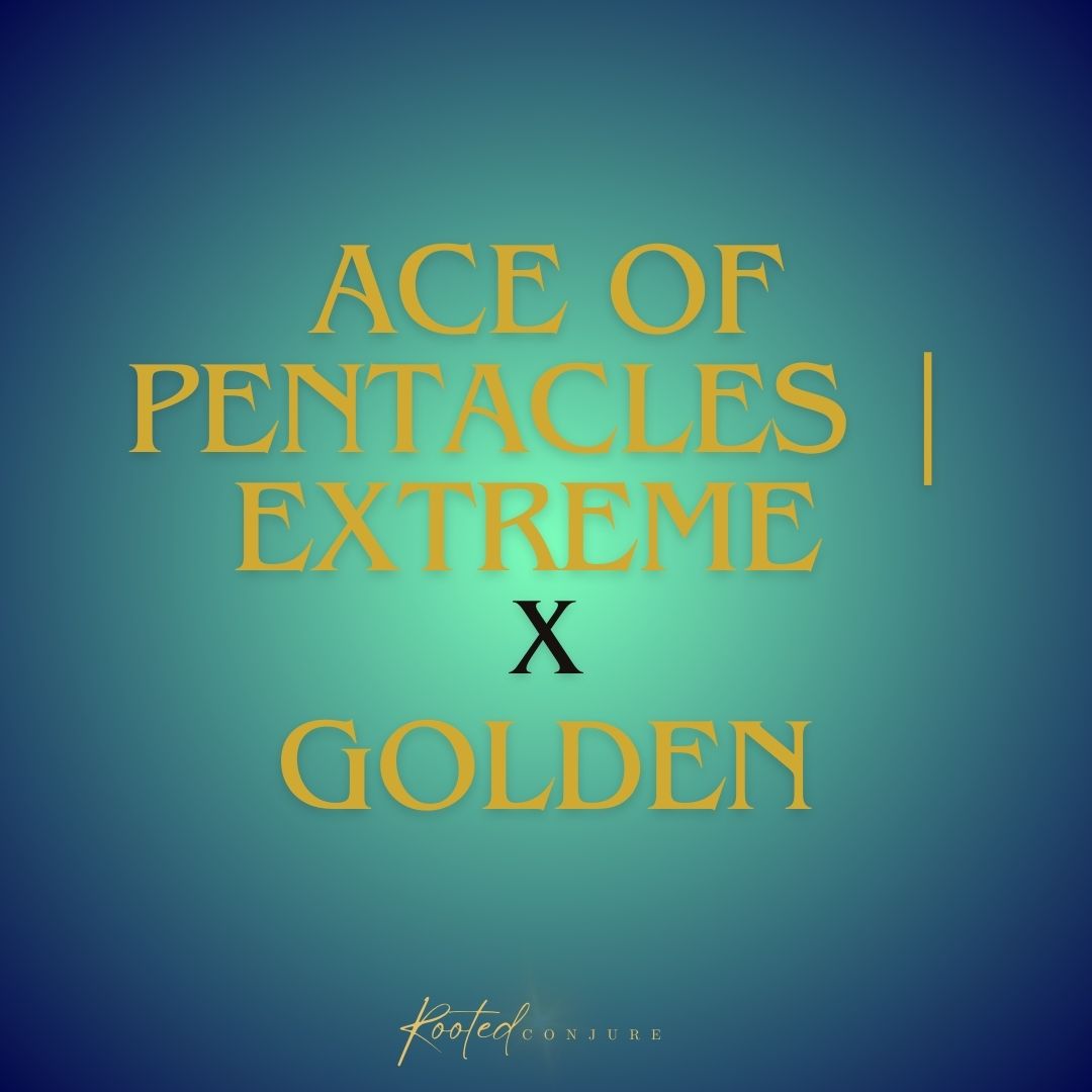 Ace of Pentacles x Money Flow Money Grow x Golden